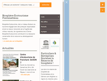 Tablet Screenshot of biosphere-ecotourisme.com